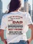 I Get My Attitude From Awesome Dad T-Shirt