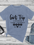 New Year Top Girls Trip 2022 Therapy Short Sleeve T-Shirt