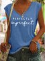 Perfectly Imperfect Casual V Neck Knit