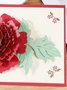 Mother's Day 3d Rose Greeting Card