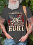 Mens I Am Army Veteran I Can Fix Stupid But It's Gonna Hurt Veteran Short Sleeve Round Neck Cotton Short Sleeve T-Shirt