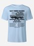 Mens Say Their Names Shirt Remember Their Names Never Forget Our Veterans Short Sleeve Bamboo Fiber T-Shirt
