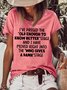 Womens Funny Letter old enough to know better Short Sleeve Top