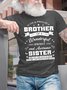 I'm A Proud Brother Of A Wonderful Sweet And Awesome Sister Men's T-Shirt
