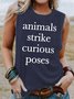 animal women’s Printed Basics Loose Tanks & Camis