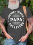 Mens The Man The Myth The Legend Casual Fit T-Shirt