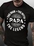 Mens The Man The Myth The Legend Casual Fit T-Shirt