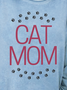 Lilicloth x Kat8lyst Cat Mom Women's Simple Sweatshirts