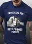 Father And Son Best Friends For Life Men's T-Shirt