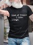 List Of People I Like Dogs Men's T-Shirt