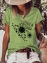Lilicloth X Vithya Sunflower And Bird Women's T-Shirt