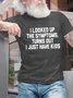 I Looked Up The Symptoms Turns Out I Just Have Kids Men's T-Shirt