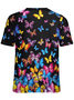 Womens Butterfly Print Casual Crew Neck T-Shirt