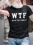 WTF With The Family Men's T-Shirt