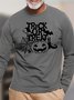 Men Trick Or Treat Spider Halloween Loose T-Shirt