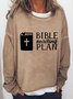 Bible Reading Plan Women's Sweatshirts