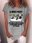 A Moo Point Women's T-Shirt