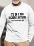 Men Ok Disagree Force Casual Text Letters T-Shirt