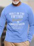 Men's Printed Long Sleeve T Shirts With Fifties