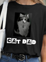 Cat Dad Women's T-Shirt