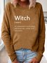 Women Witch Loves Sex Coffee Long Baths Simple Sweatshirts