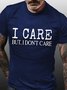 Lilicloth X Kat8lyst I Care But I Don't Care Men's T-Shirt