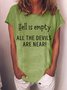 Lilicloth X Kat8lyst Hell Is Empty All The Devils Are Near Women's T-Shirt
