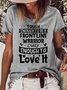 Womens Tough Enough To Be A Frontline Warrior Crazy Enough To Love It T-Shirt
