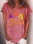 Womens It's Just a Bunch of Hocus Pocus Halloween Party Casual T-Shirt