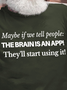 Lilicloth X Kat8lyst The Brain Is An App Men's T-Shirt