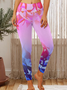 Lilicloth X Paula Red And Blue Shatter Women's Leggings