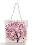 Flower Tree Shopping Totes