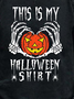 Men Pumpkin Light My Halloween Shirt Simple Halloween Sweatshirt