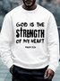 Lilicloth X Yuna God Is The Strength Of My Heart Psalm 73:26 Sweatshirt