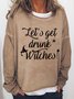 Lilicloth X Hynek Rajtr Let's Get Drunk Witches Women's Halloween Sweatshirts