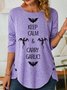 Lilicloth X Kat8lyst Keep Calm And Garry Garlic Women's Long Sleeve T-Shirt