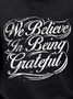 Lilicloth X Tebesaya We Believe In Being Grateful Men's Sweatshirt