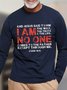 Jesus Said To Him I Am The Way The Truth The Life Men's Long Sleeve T-Shirt