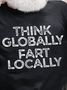 Lilicloth X Yuna Think Globally Fart Locally Men's T-Shirt