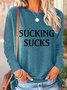 Lilicloth X Yuna Sucking Sucks Women's Long Sleeve T-Shirt