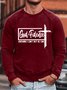Godfidence Know I Cant But He Can Men's Sweatshirt