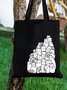 Bundle of Cats Graphic Shopping Totes