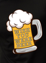 Lilicloth X Hynek Rajtr Wish You Were Beer Men's T-Shirt