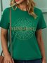 Lilicloth X Tebesaya Keep Your Face Toward The Sunshine And The Shadows Will Fall Behind You Women's T-Shirt