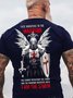 Mens Knights Templar Warrior Cotton T-Shirt