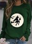 Halloween Witch Tee Yes of Course I Can Drive a Stick Loose Simple Sweatshirts