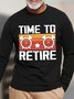 Lilicloth X Jessanjony Time To Retire Men's Long Sleeve T-Shirt