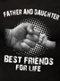 Father And Daughter Best Friends For Life Men's T-Shirt