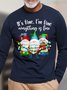 Men Gnomes Merry Christmas I’m Fine Casual T-Shirt