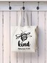 Be Kind Bee Graphic Shopping Totes